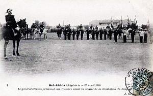 Sidi-bel-abbes- Cavalcade depart Legion au Tonkin -04